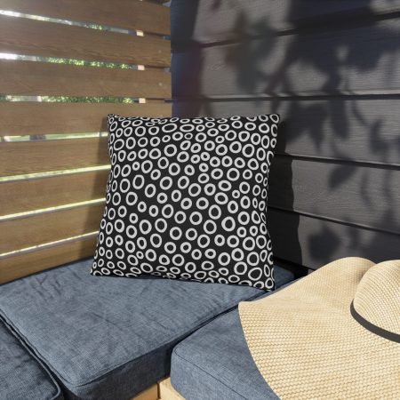 Chic Outdoor Pillows for Patio Decor, Trendy Accent Pillows, Modern Garden Cushions, Stylish Throw Pillows, Black and White Decor