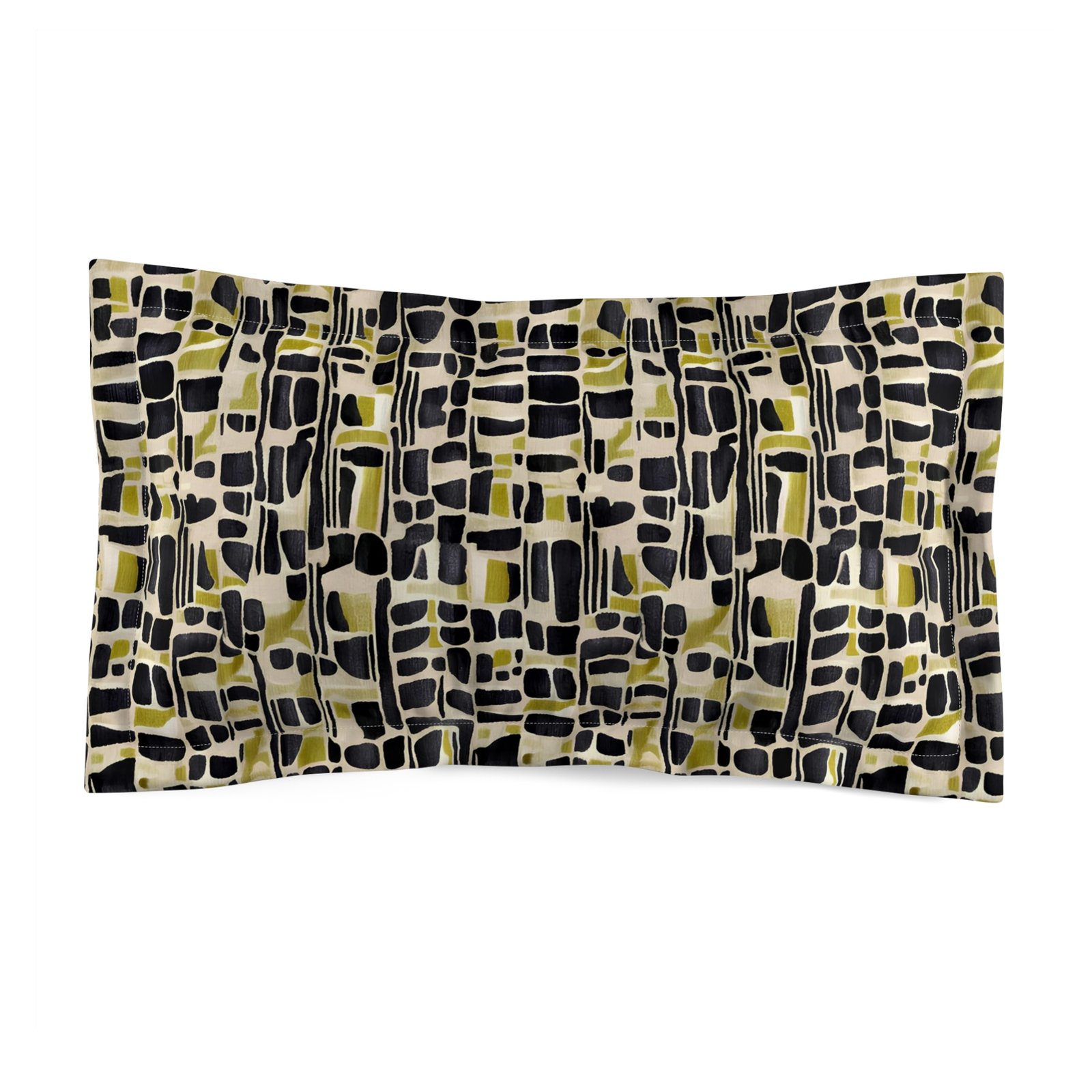 Chic Modern Microfiber Pillow Sham, Cozy Home Decor, Stylish Bedroom Accent, Unique Gift for Weddings, Housewarmings, and Birthdays