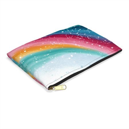 Vibrant Colorful Accessory Pouch, Cosmetic Bag, Makeup Organizer, Travel Essential, Cute Gift for Her