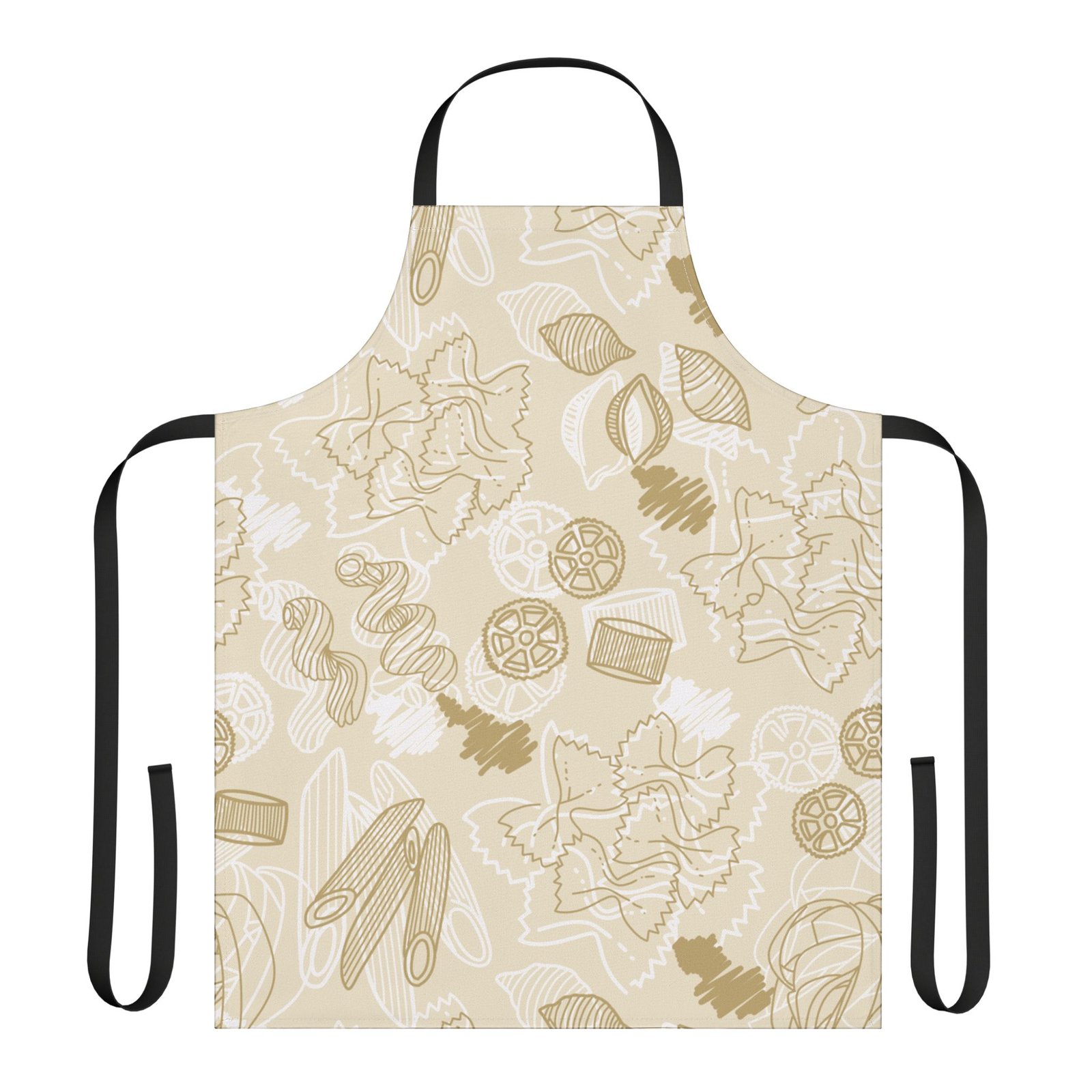 Charming Kitchen Apron with 5-Color Straps, Culinary Gift, Cooking Accessory, Hostess Present, Baking Apron