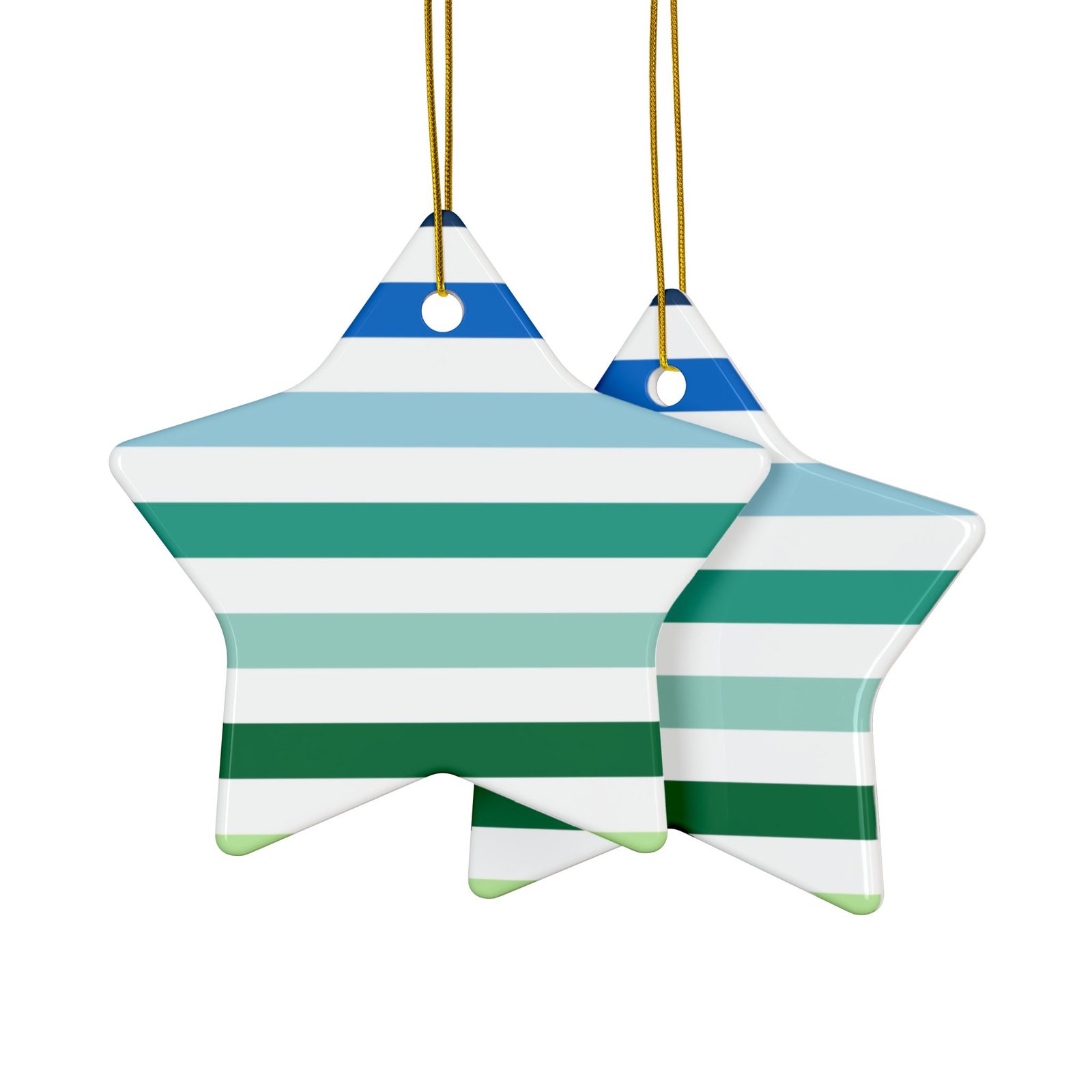 Ceramic Ornaments, 2-Side Print, (1pc, 3pcs, 5pcs, 10pcs) - Image 8