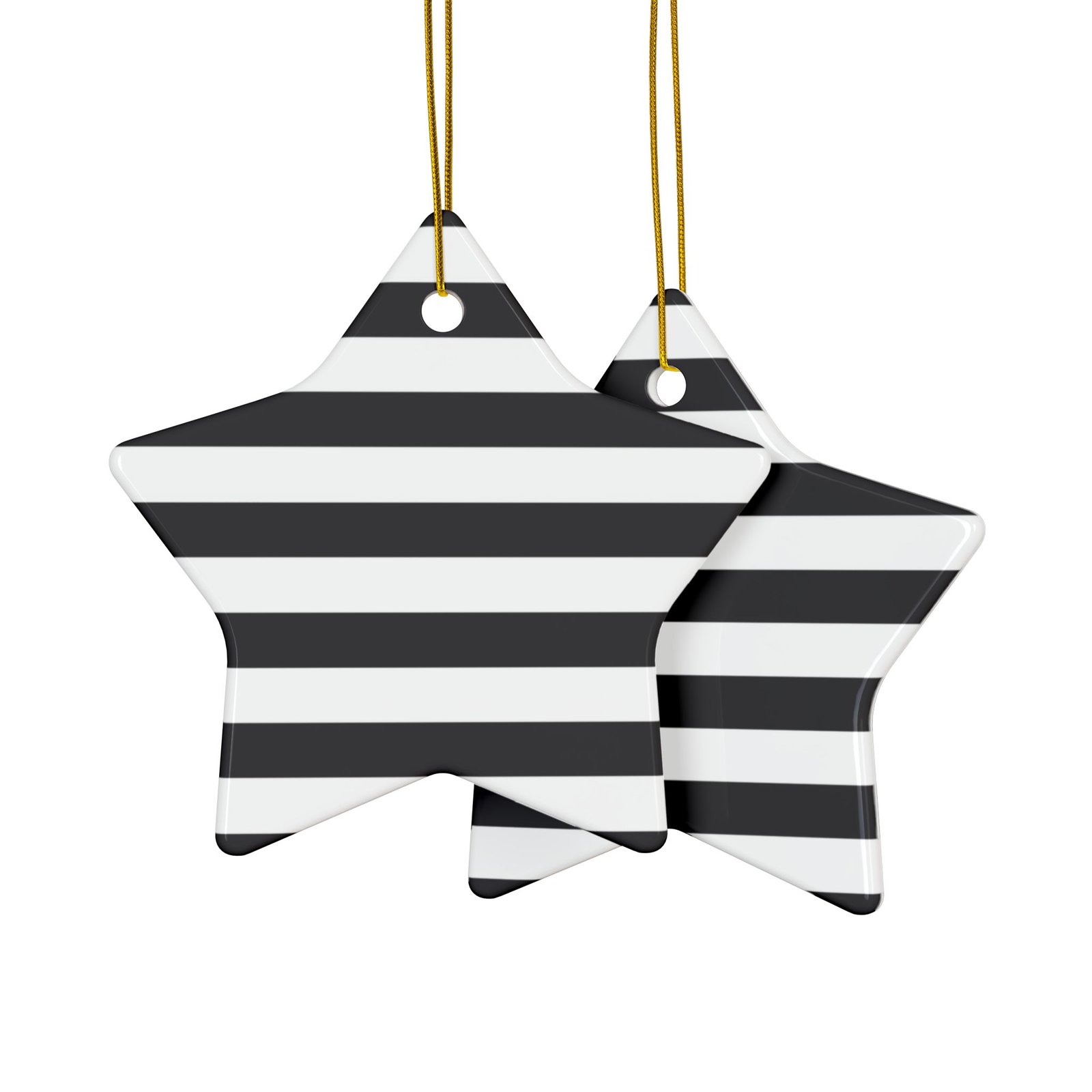 Ceramic Ornaments, 2-Side Print, (1pc, 3pcs, 5pcs, 10pcs) - Image 54