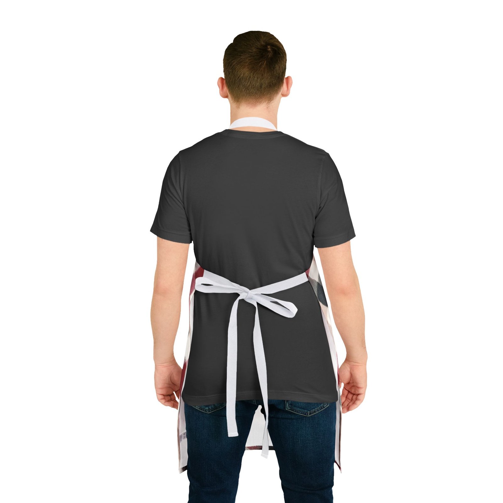Stylish Apron with 5-Color Straps - Perfect for Home Chefs, Gifts for Cooking Enthusiasts, Holidays & Grilling! - Image 3