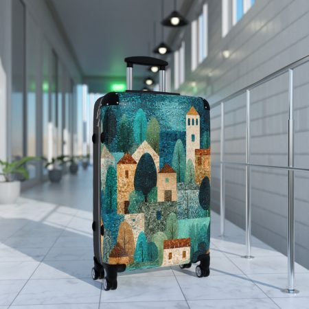 Stylish Travel Suitcase, Unique Luggage for Adventurers, Ideal for Vacation, School, Business Trips, Gift for Travelers