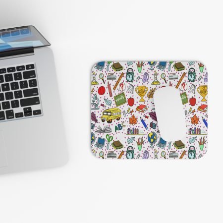 Whimsical School Supplies Mouse Pad - Perfect for Students, Teachers, and Gift Giving | Desk Accessory, Study Decor, Office Supply, [...]