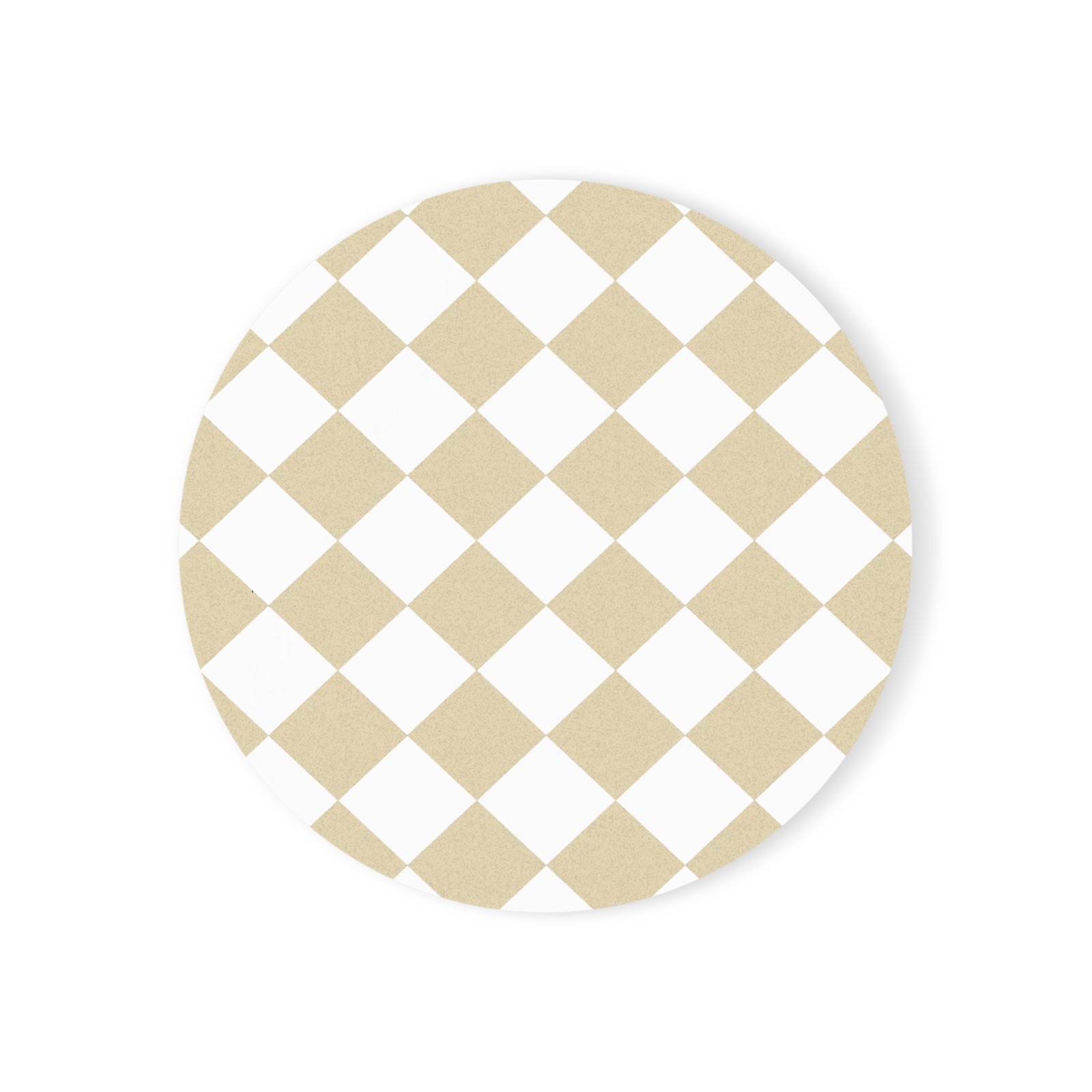 Chic Checkered Cork Back Coaster | Modern Home Decor, Table Accessories, Gift Idea, Kitchen Essentials, Coaster Set