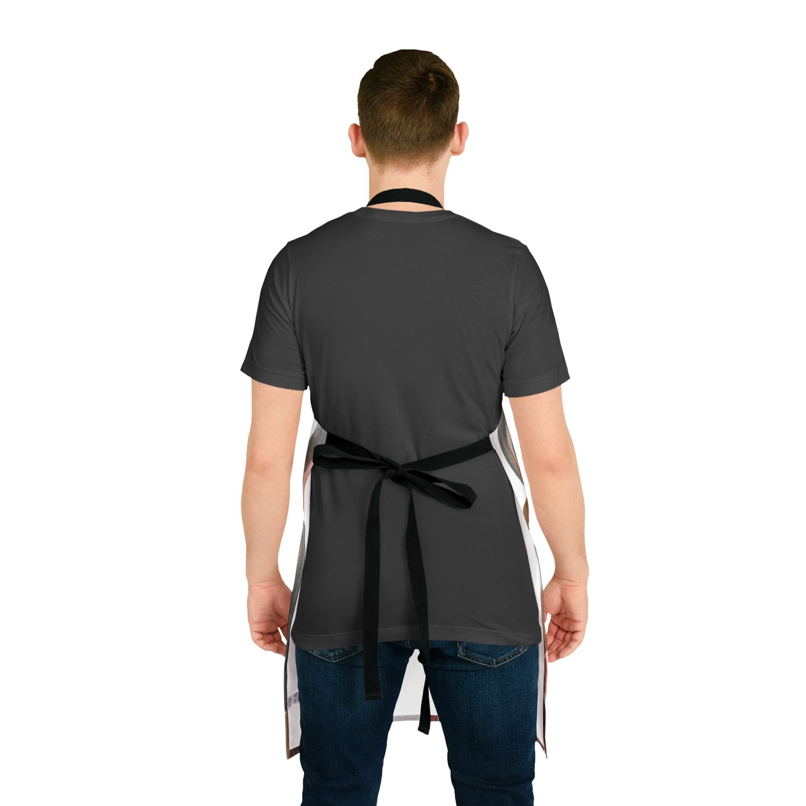 Chic Floral Kitchen Apron, Stylish Cooking Apron, Gift for Home Cooks, Mother's Day, BBQ, Kitchen Decor, AOP Design - Image 3