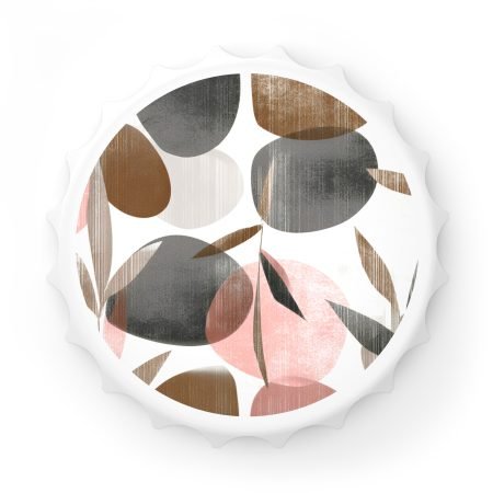 Trendy Floral Bottle Opener | Modern Barware Gift, Home Decor, Party Essential, Wedding Favor, Kitchen Accessory