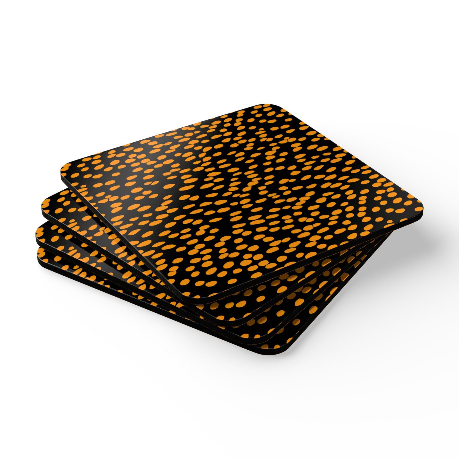 Stylish Corkwood Coaster Set, Unique Drink Coasters, Home Decor, Housewarming Gift, Kitchen Accessories, Eco-Friendly Coasters - Image 3