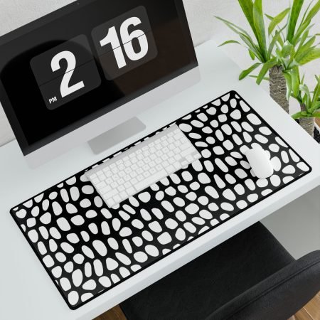 Stylish Desk Mats for Home Office, Unique Mouse Pad, Desk Accessories, Gift for Gamers, Modern Work Decor