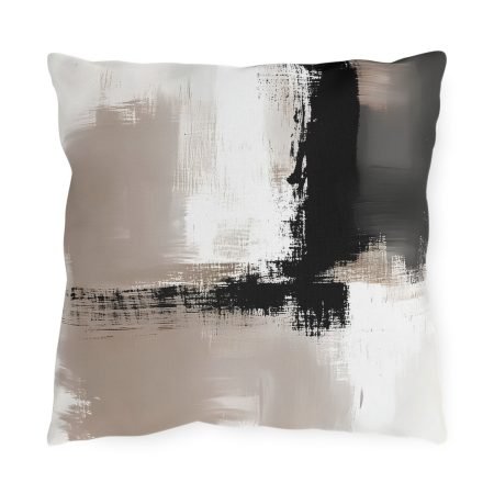 Stylish Outdoor Pillows in Abstract Design, Patio Decor, Modern Pillow Cases, Garden Cushions, Cozy Outdoor Living