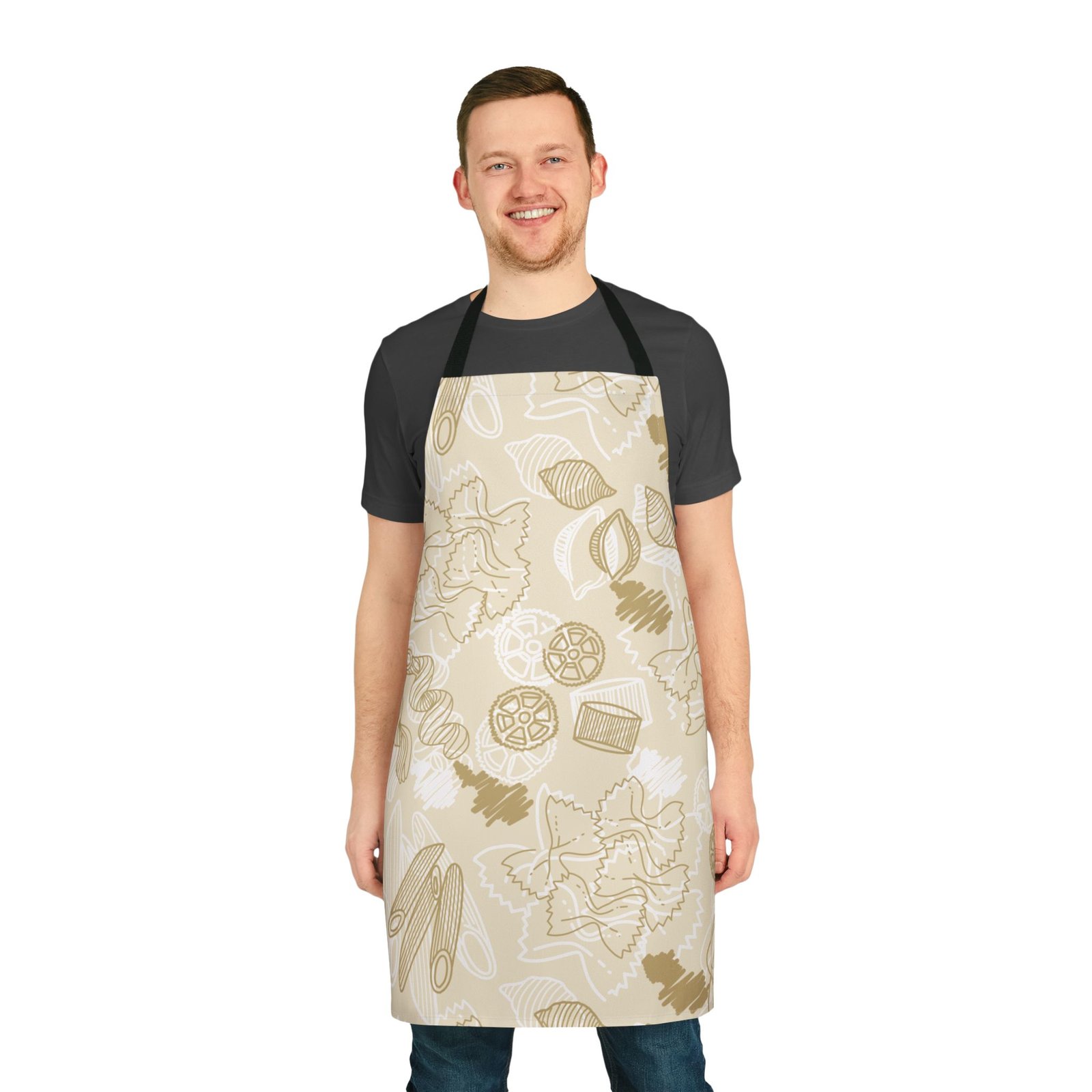 Charming Kitchen Apron with 5-Color Straps, Culinary Gift, Cooking Accessory, Hostess Present, Baking Apron - Image 2