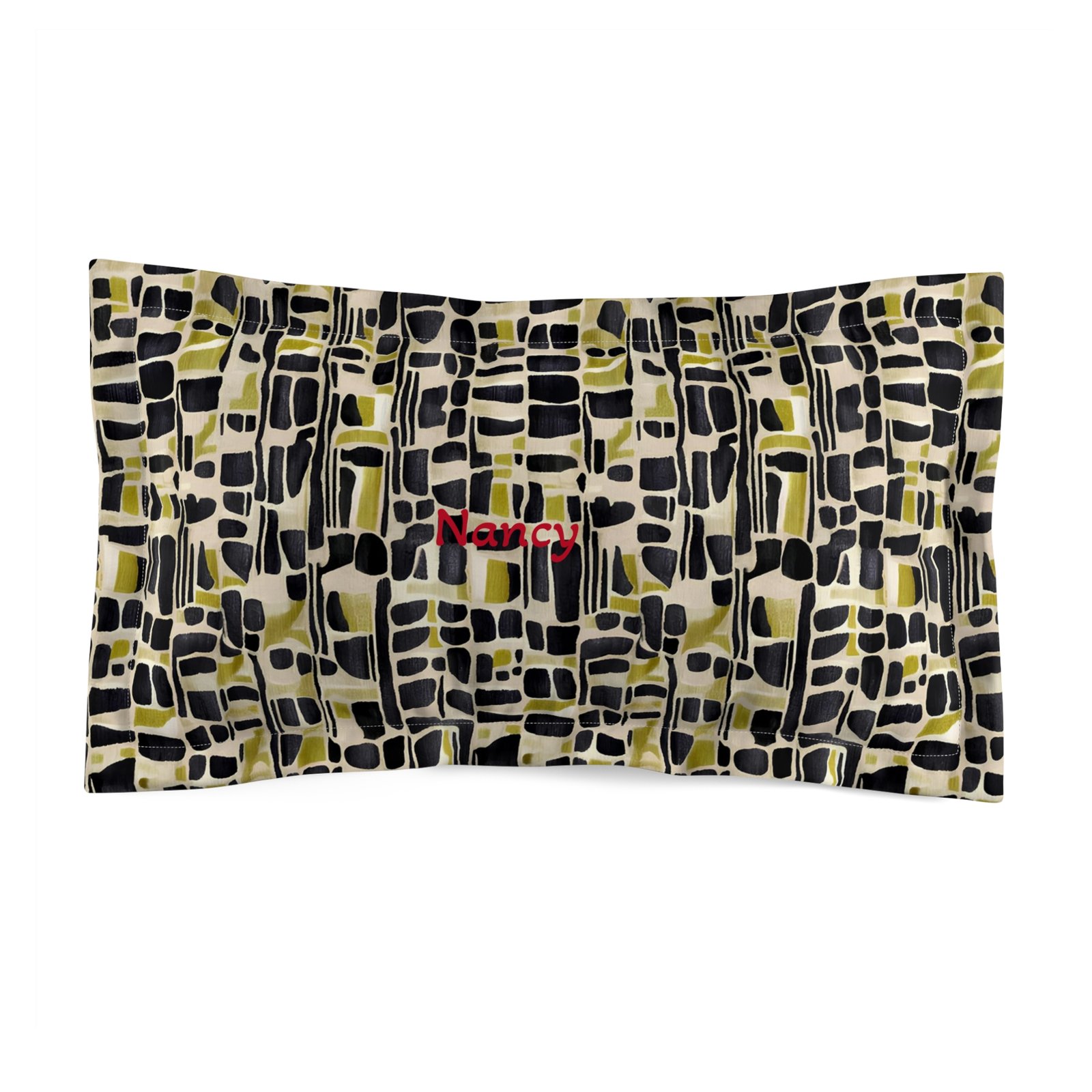 Chic Modern Microfiber Pillow Sham, Cozy Home Decor, Stylish Bedroom Accent, Unique Gift for Weddings, Housewarmings, and Birthdays - Image 5