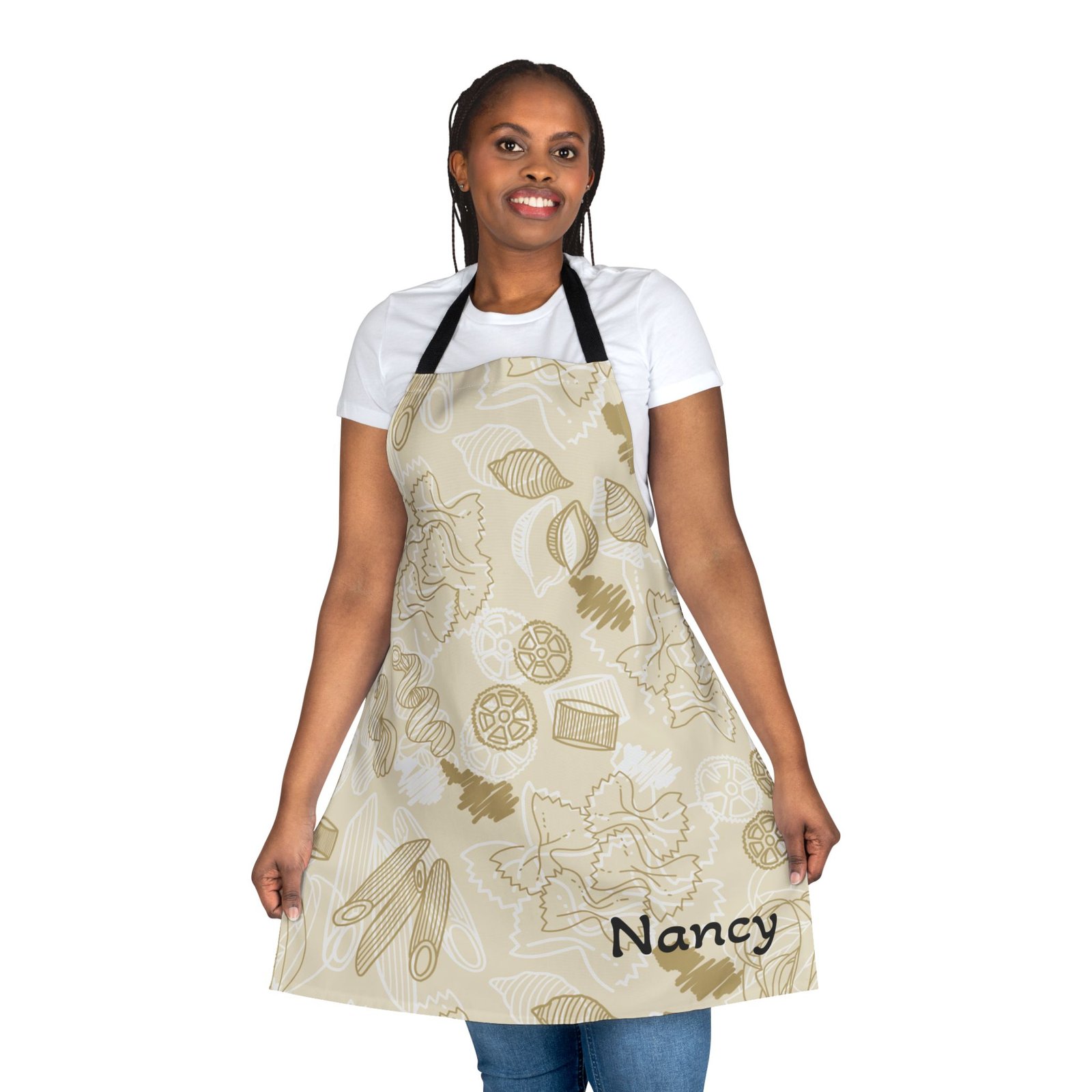 Charming Kitchen Apron with 5-Color Straps, Culinary Gift, Cooking Accessory, Hostess Present, Baking Apron - Image 7