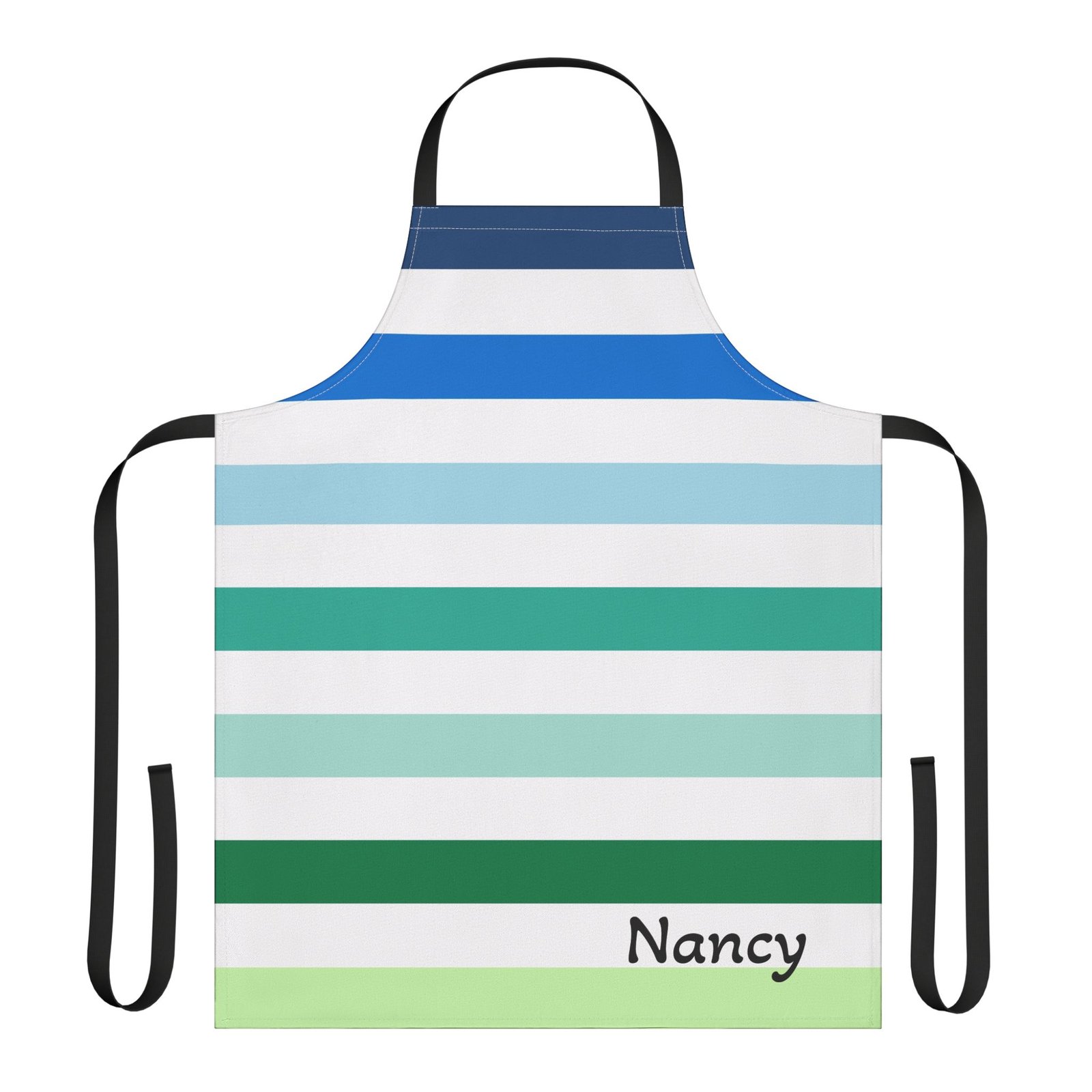 Colorful Striped Apron with 5 Adjustable Straps, Cooking Gift, Baking Accessory, BBQ Apron, Kitchen Decor, Chef Gift - Image 7