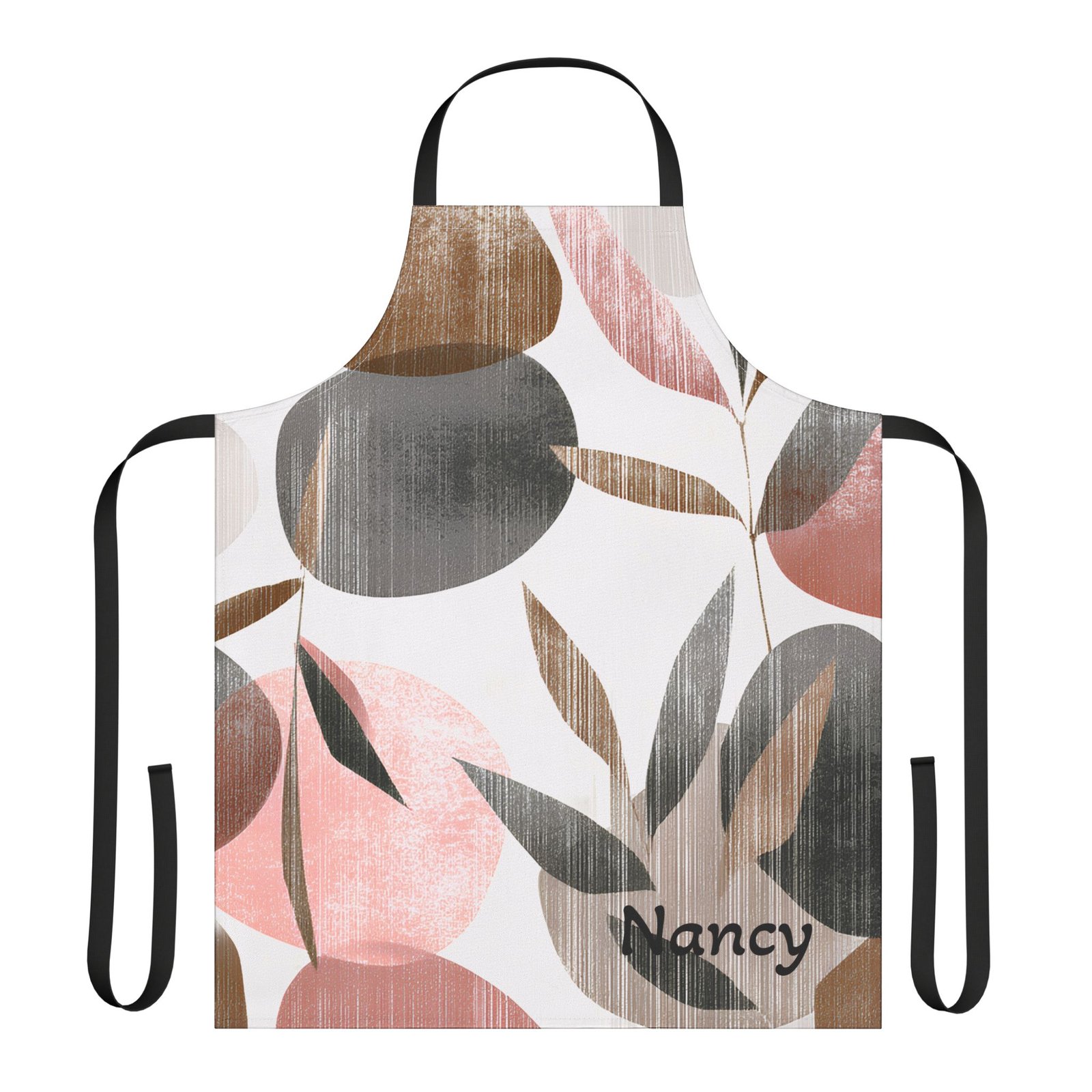 Chic Floral Kitchen Apron, Stylish Cooking Apron, Gift for Home Cooks, Mother's Day, BBQ, Kitchen Decor, AOP Design - Image 7