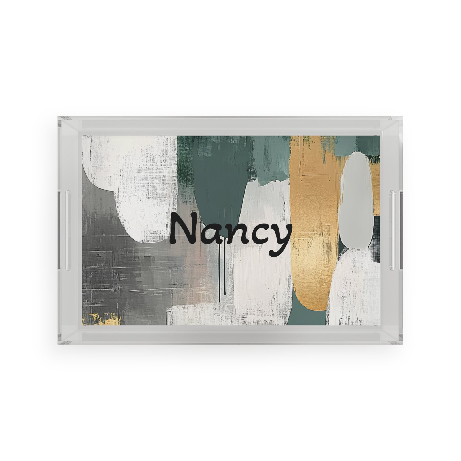 Stylish Acrylic Serving Tray, Modern Home Decor, Elegant Kitchen Accessory, Perfect for Entertaining, Gifts for Hosts - Image 7