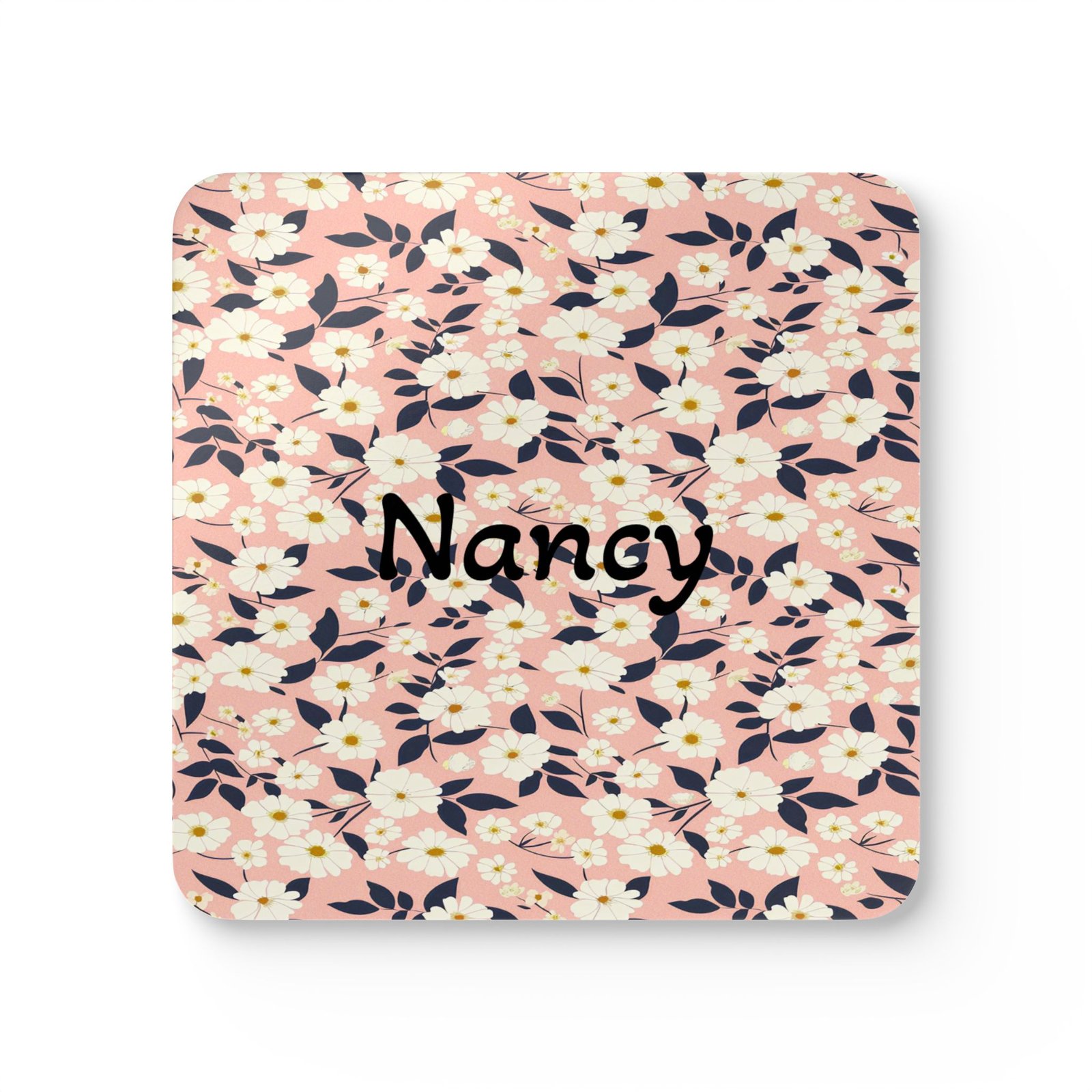 Floral Cork Coaster Set, Decorative Drink Coasters, Home Decor, Gift for Her, Kitchen Accessories, Eco-Friendly Coasters - Image 7