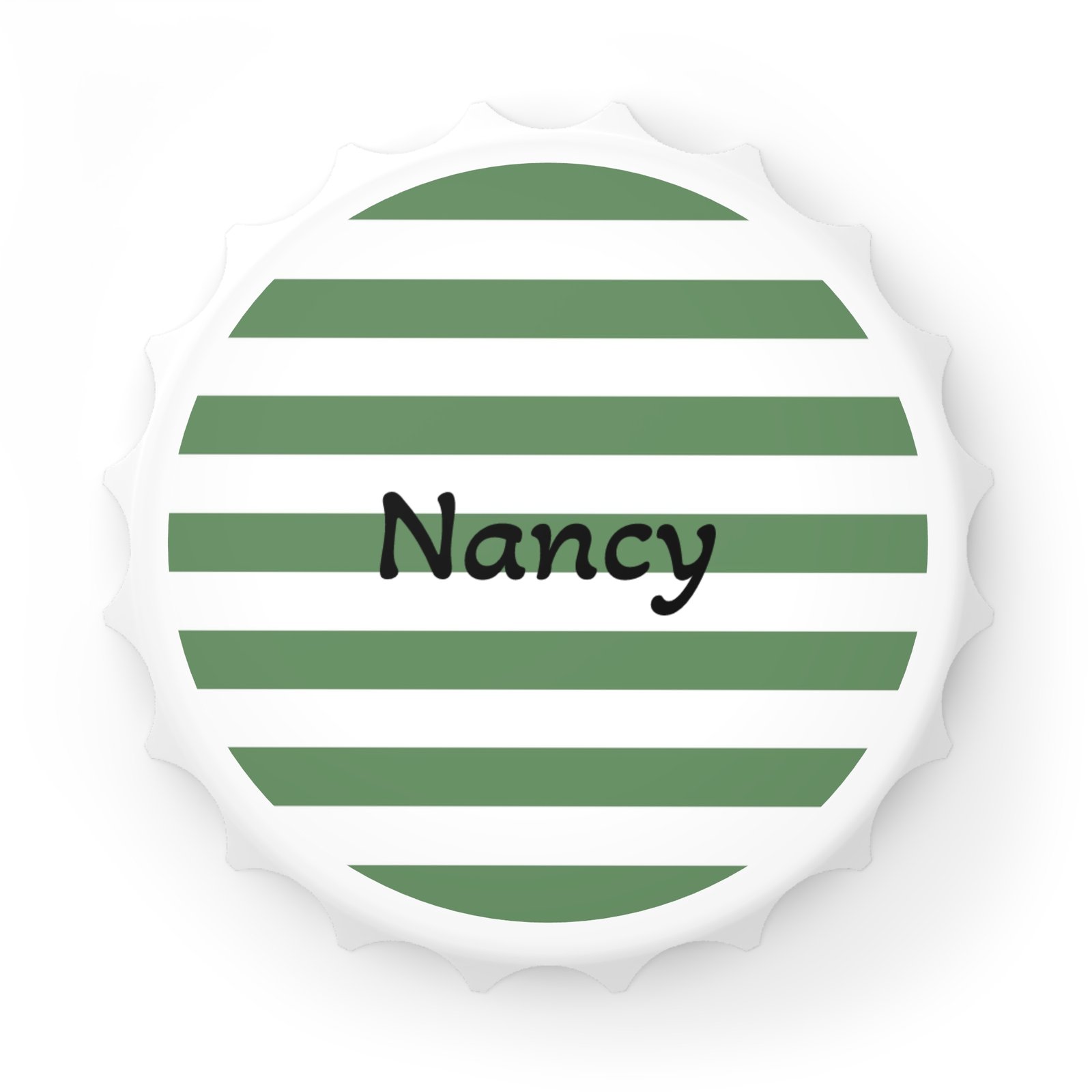 Stylish Bottle Opener | Green Striped Design, Kitchen Accessory, Beer Lover Gift, Barware, Home Essentials - Image 7