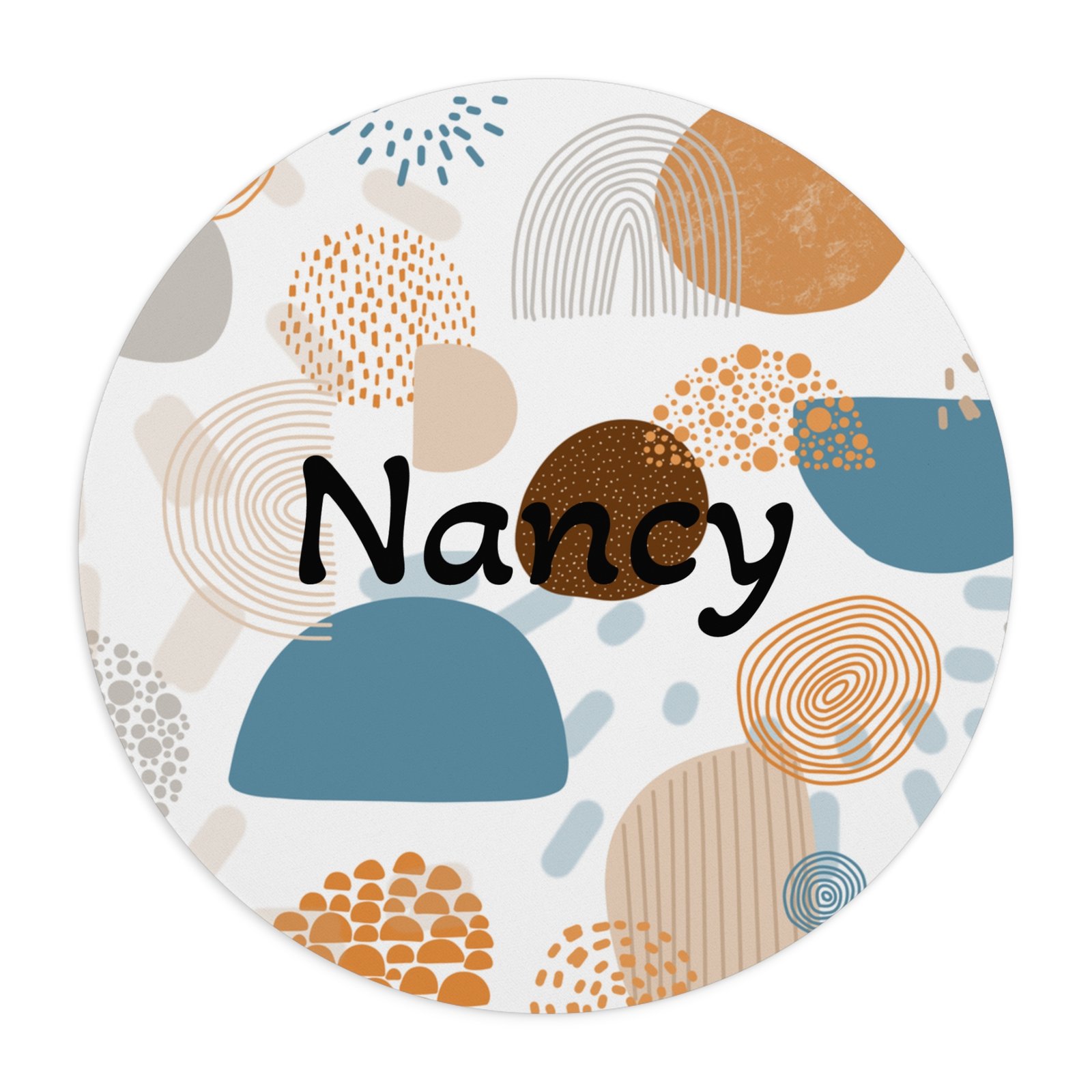 Chic Abstract Mouse Pad, Modern Desk Accessory, Office Decor, Gift for Creatives, Computer Mouse Mat - Image 9