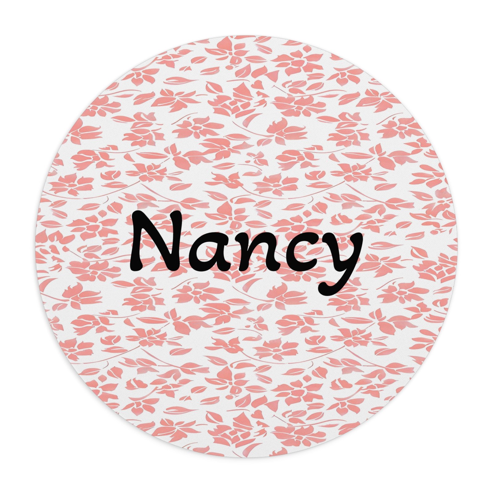 Floral Pattern Mouse Pad, Stylish Desk Accessory for Home Office, Gift for Gamers, Computer Mouse Mat, Cute Desk Decor - Image 7