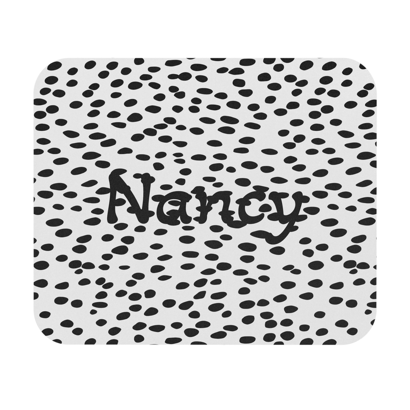 Chic Dotted Mouse Pad, Polka Dot Desk Accessory, Modern Office Decor, Gift for Remote Workers, Unique Computer Mat - Image 6