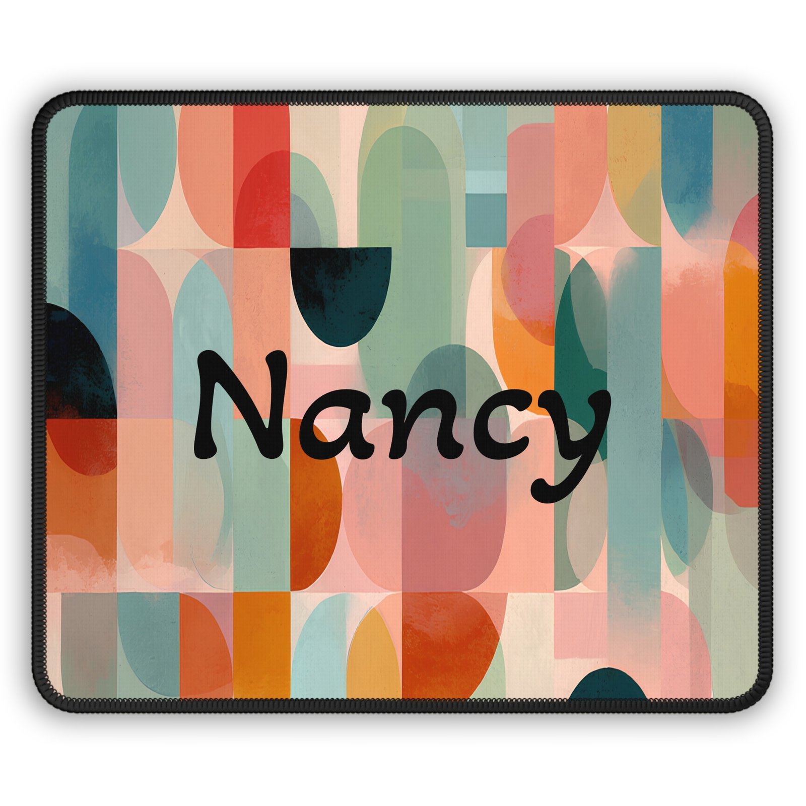 Colorful Geometric Gaming Mouse Pad - Perfect for Gamers, Office Decor, Desk Accessories, Vibrant Home Office, Unique Gaming Setup - Image 7