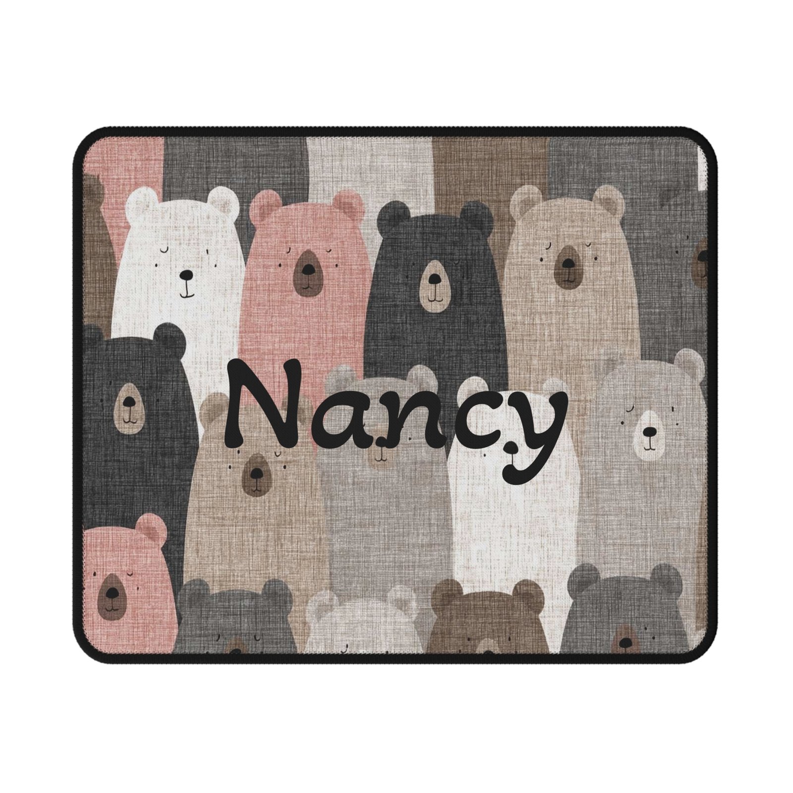 Cute Bear Themed Non-Slip Gaming Mouse Pad, Animal Lover Gift, Gamer Accessories, Home Office Decor, Gaming Gear - Image 7