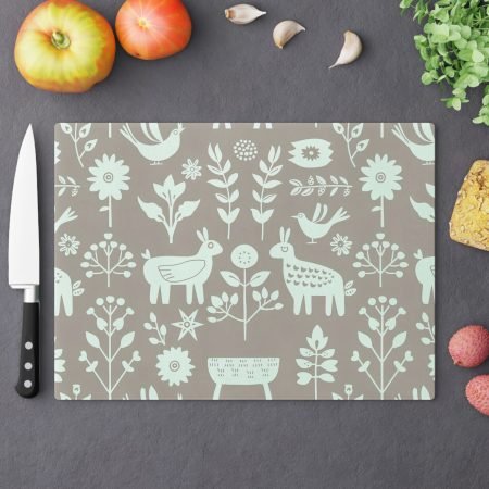 Nature-Inspired Decorative Cutting Board | Kitchen Decor, Gifts for Chefs, Wedding Present, Home Cooking, Farmhouse Style