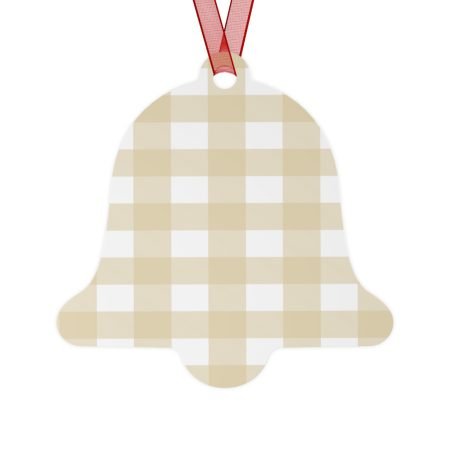 Rustic Christmas Ornaments, Holiday Decor, Personalized Gifts, Metal Bell Ornaments, Farmhouse Style Decoration