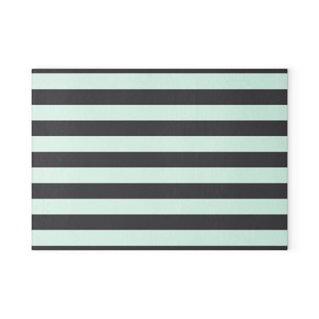 Modern Striped Glass Cutting Board, Kitchen Gift, Chopping Board, Wedding Gift, Food Prep Board, Home Decor