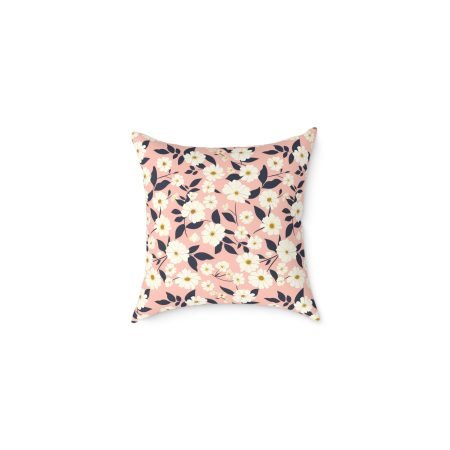 Floral Decorative Pillow, Cozy Throw Cushion for Home Decor, Perfect Gift for Housewarming or Weddings, Boho Accent Pillow