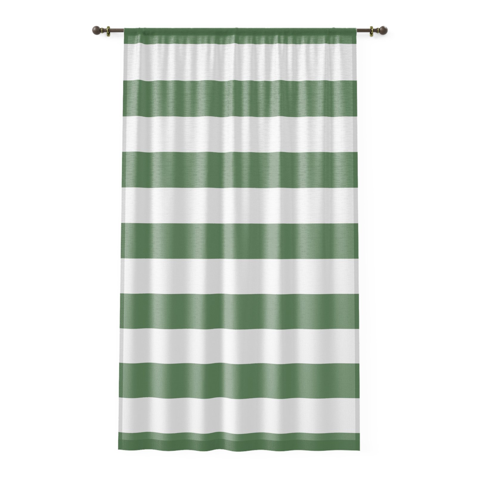 Elegant Striped Window Curtain | Home Decor, Light Filtering, Modern Design, Living Room, Bedroom, Holiday Gift