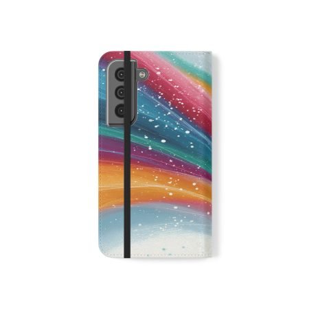 Colorful Flip Cases for Phones, Stylish Phone Wallet, Vibrant Tech Accessory, Gift for Her, Everyday Essential Cases
