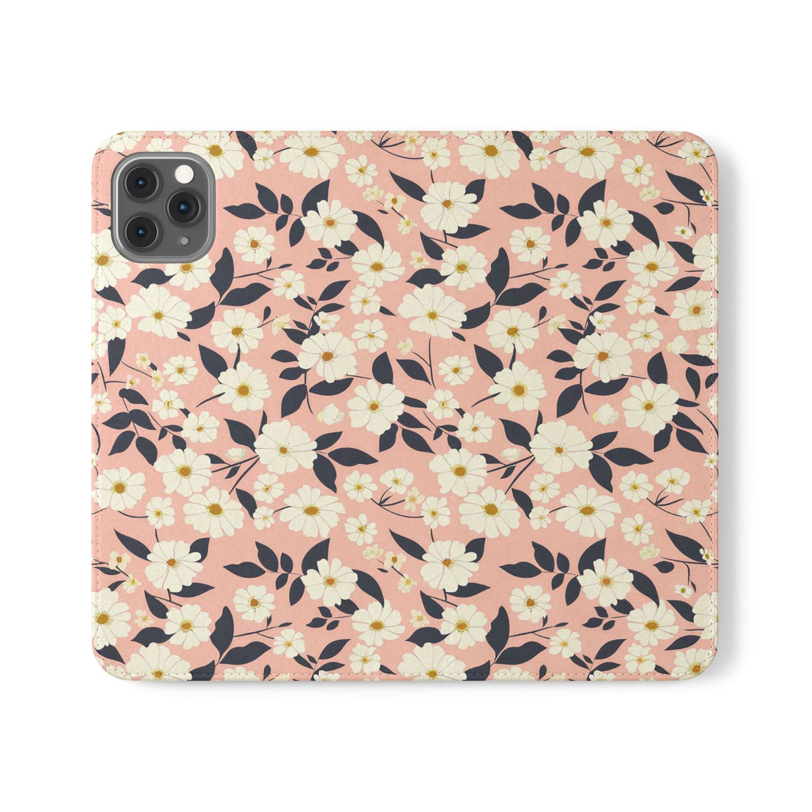 Floral Flip Cases for Phones | Stylish Phone Cover | Perfect for Gifts | Fun Accessories for Women | Spring Vibes, Lightweight, Customizable - Image 53