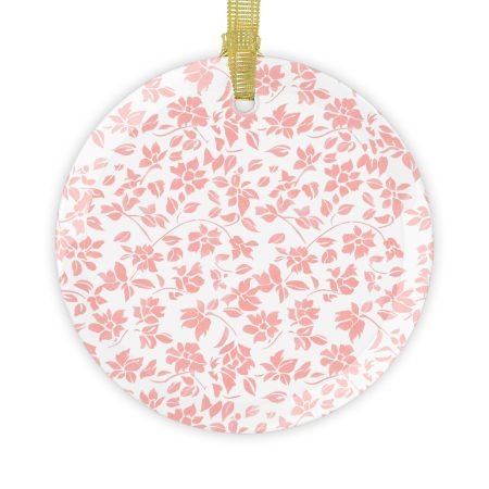 Delicate Floral Glass Ornaments | Elegant Holiday Decor, Handcrafted Christmas Gifts, Seasonal Home Accents, Wedding Favors, Keepsake [...]