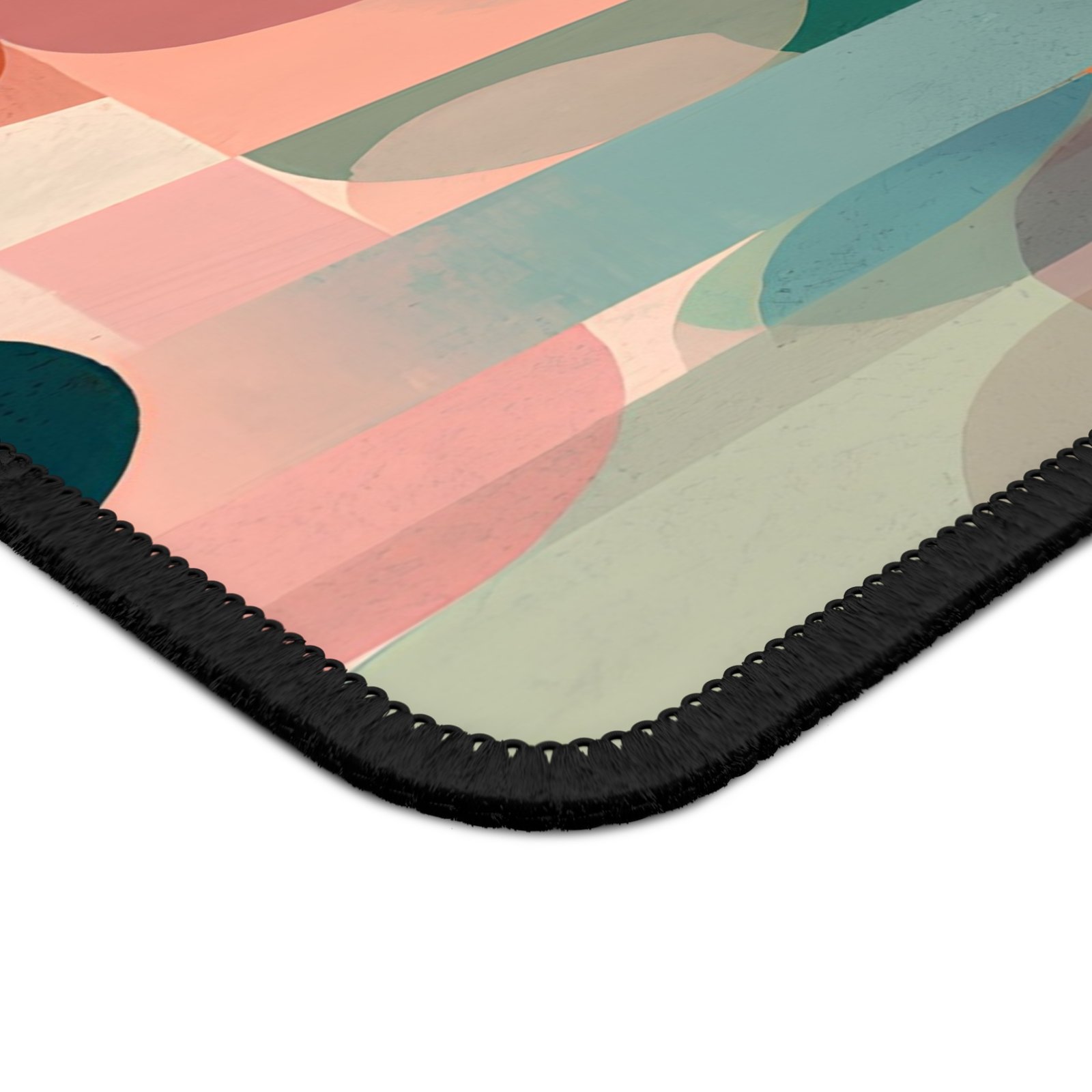 Colorful Geometric Gaming Mouse Pad - Perfect for Gamers, Office Decor, Desk Accessories, Vibrant Home Office, Unique Gaming Setup - Image 4