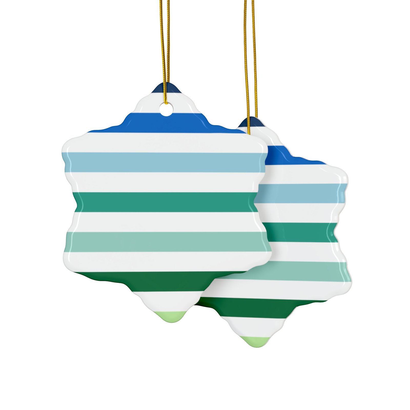 Ceramic Ornaments, 2-Side Print, (1pc, 3pcs, 5pcs, 10pcs) - Image 58