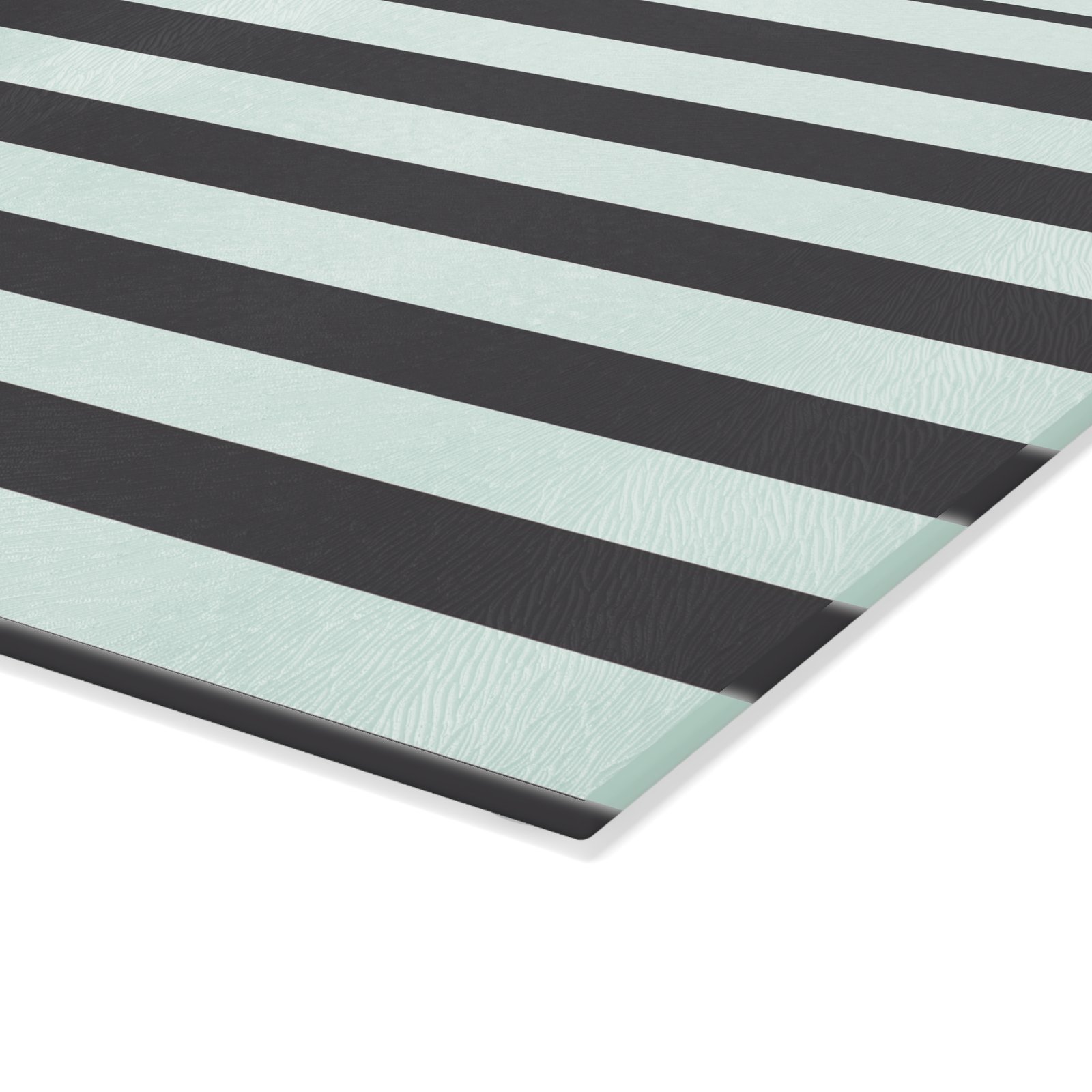 Modern Striped Glass Cutting Board, Kitchen Gift, Chopping Board, Wedding Gift, Food Prep Board, Home Decor - Image 3