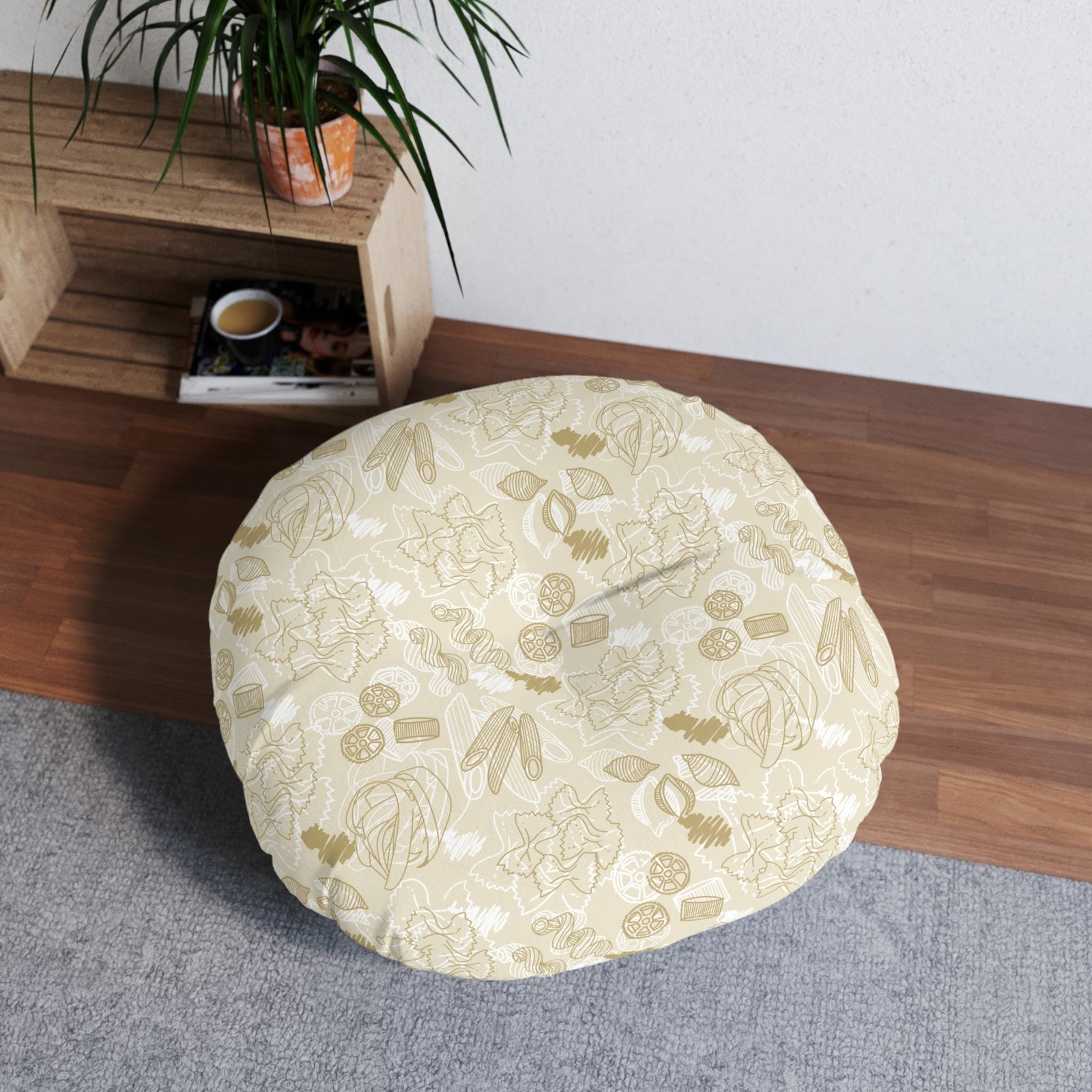 Tufted Floor Pillow, Round - Image 8