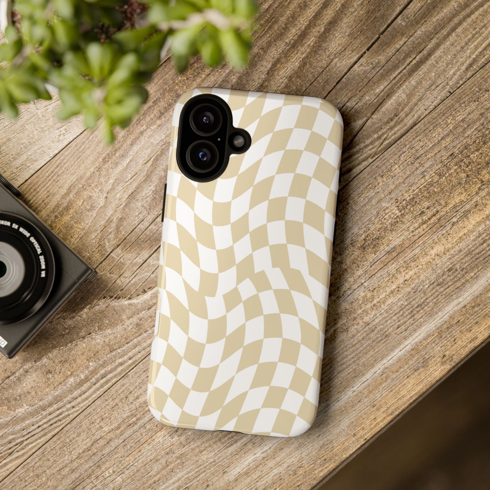Stylish Phone Case, Checkerboard Phone Cover, Trendy Mobile Accessories, Durable Phone Protection, Unique Gift for Her - Image 12