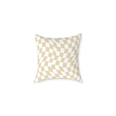Chic Checkerboard Pillow, Cozy Throw Cushion, Home Decor Accent, Modern Living Room Pillow, Gift for Housewarming