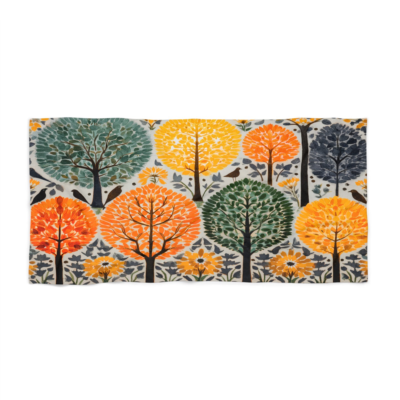 Vibrant Eco-Friendly Beach Towel | Summer Vibes, Picnic Essential, Pool Day Must-Have, Gift for Nature Lovers, Outdoor Adventure - Image 2