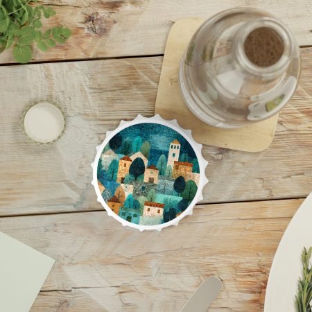 Charming Artisanal Bottle Opener, Vintage Home Decor, Kitchen Gift, Rustic Barware, Unique Housewarming Present, Functional Art