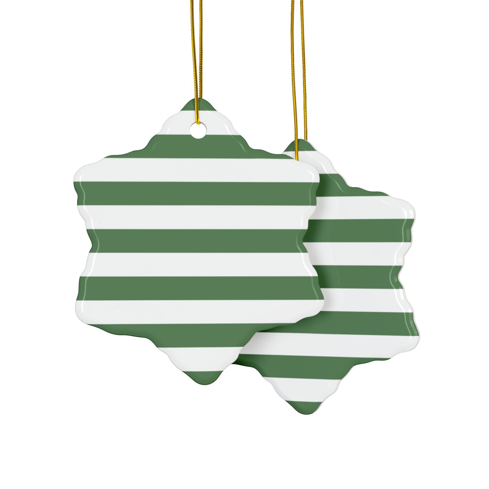 Ceramic Ornaments, 2-Side Print, (1pc, 3pcs, 5pcs, 10pcs) - Image 42