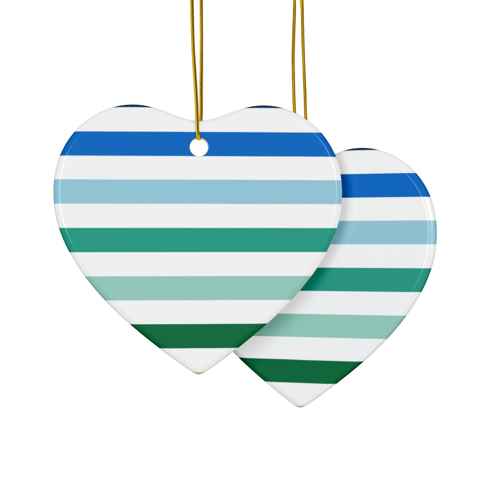 Ceramic Ornaments, 2-Side Print, (1pc, 3pcs, 5pcs, 10pcs) - Image 5