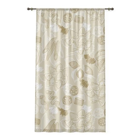 Elegant Floral Window Curtains | Home Decor, Living Room, Kitchen, Cozy Atmosphere, Privacy