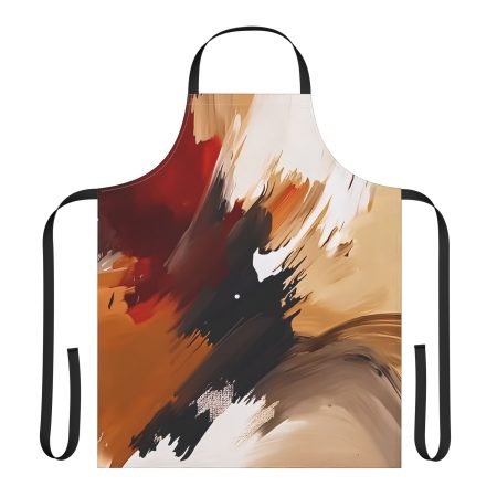 Artistic Kitchen Apron | Colorful Brushstroke Design | Perfect for Cooking, Gifts, BBQ, Home Decor, Art Lovers
