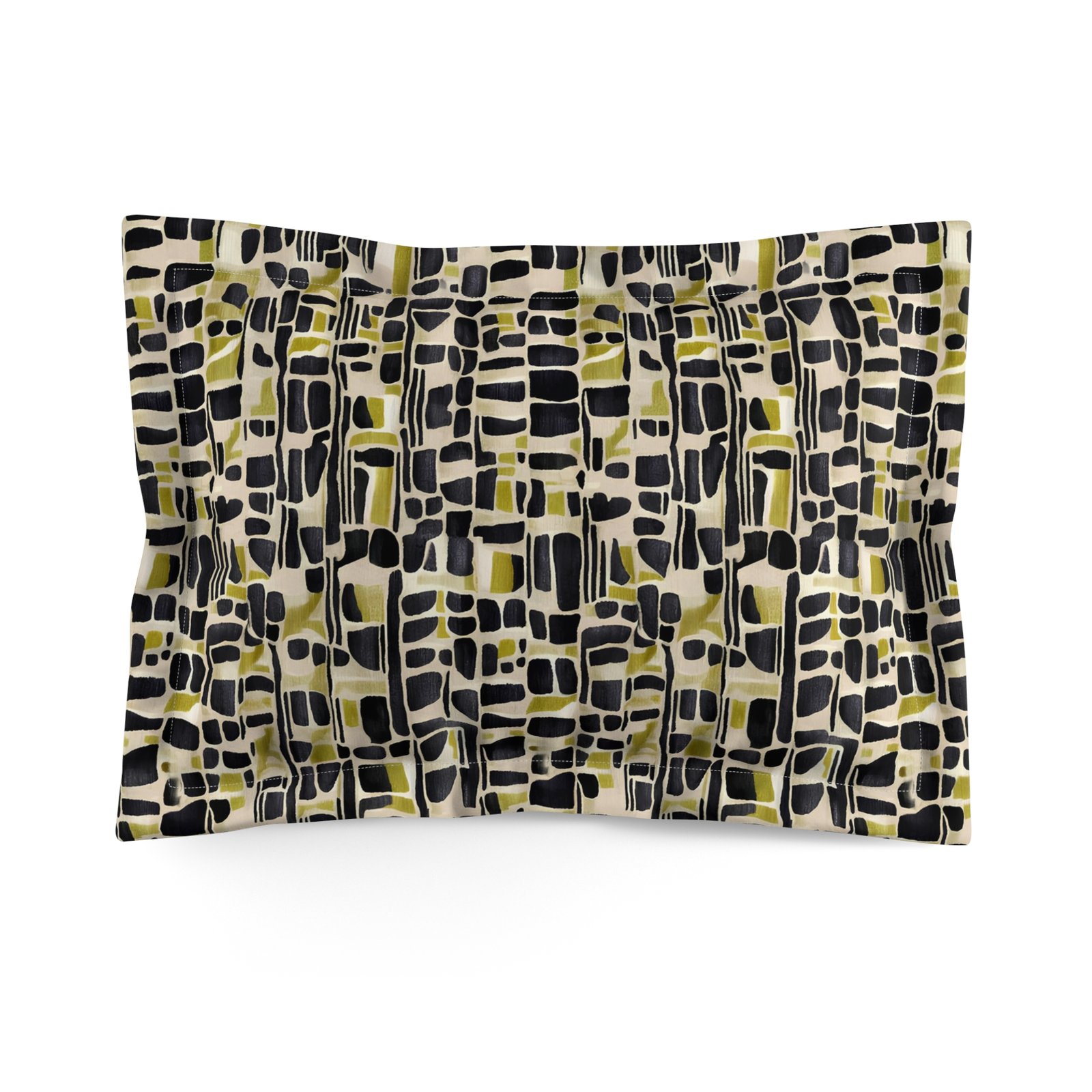 Chic Modern Microfiber Pillow Sham, Cozy Home Decor, Stylish Bedroom Accent, Unique Gift for Weddings, Housewarmings, and Birthdays - Image 2