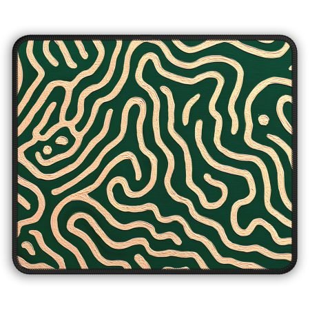 Abstract Pattern Gaming Mouse Pad, Gamer Gift, Desk Accessories, Office Decor, Geeky Home Decor